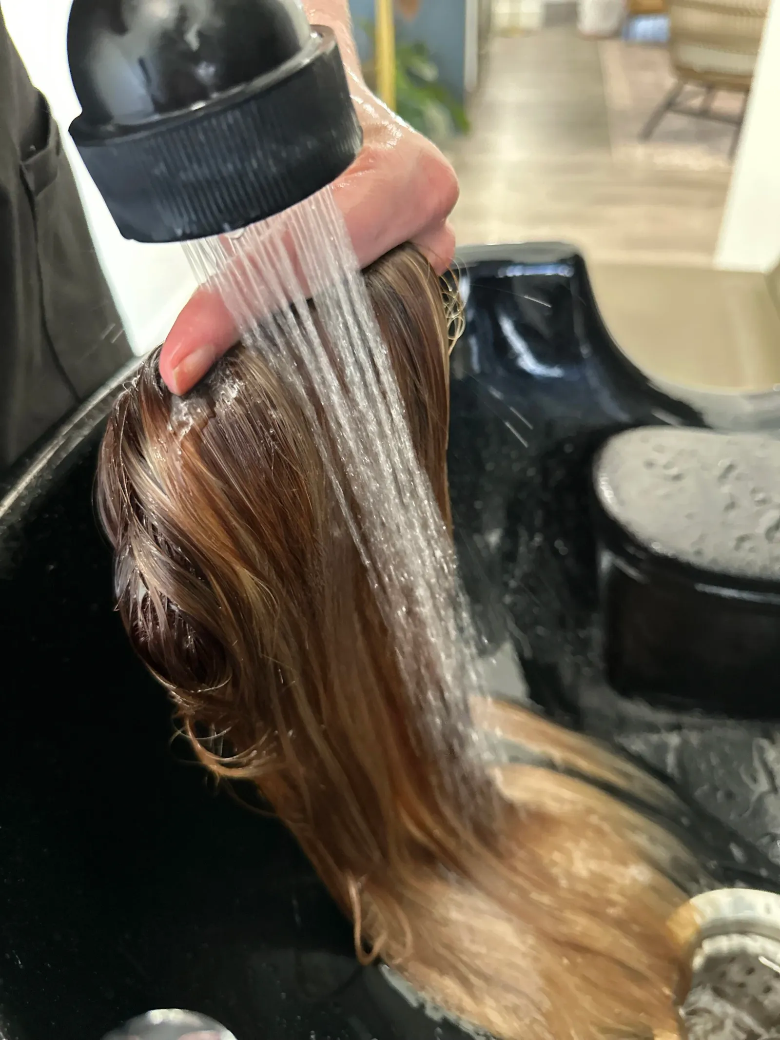 Fill Basin with Lukewarm Water